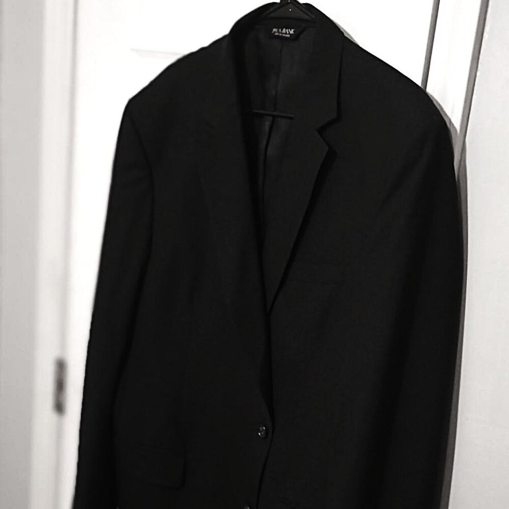 Joseph A. Bank Men Black Suit Hacket Only    44L